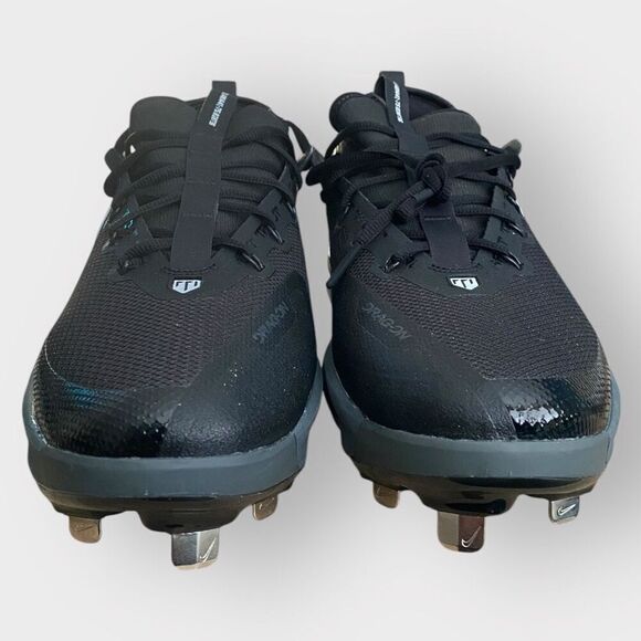 Nike Force Zoom Trout 9 Elite Baseball Cleats Black FB2906-003 Mens size 12 New - Picture 4 of 9